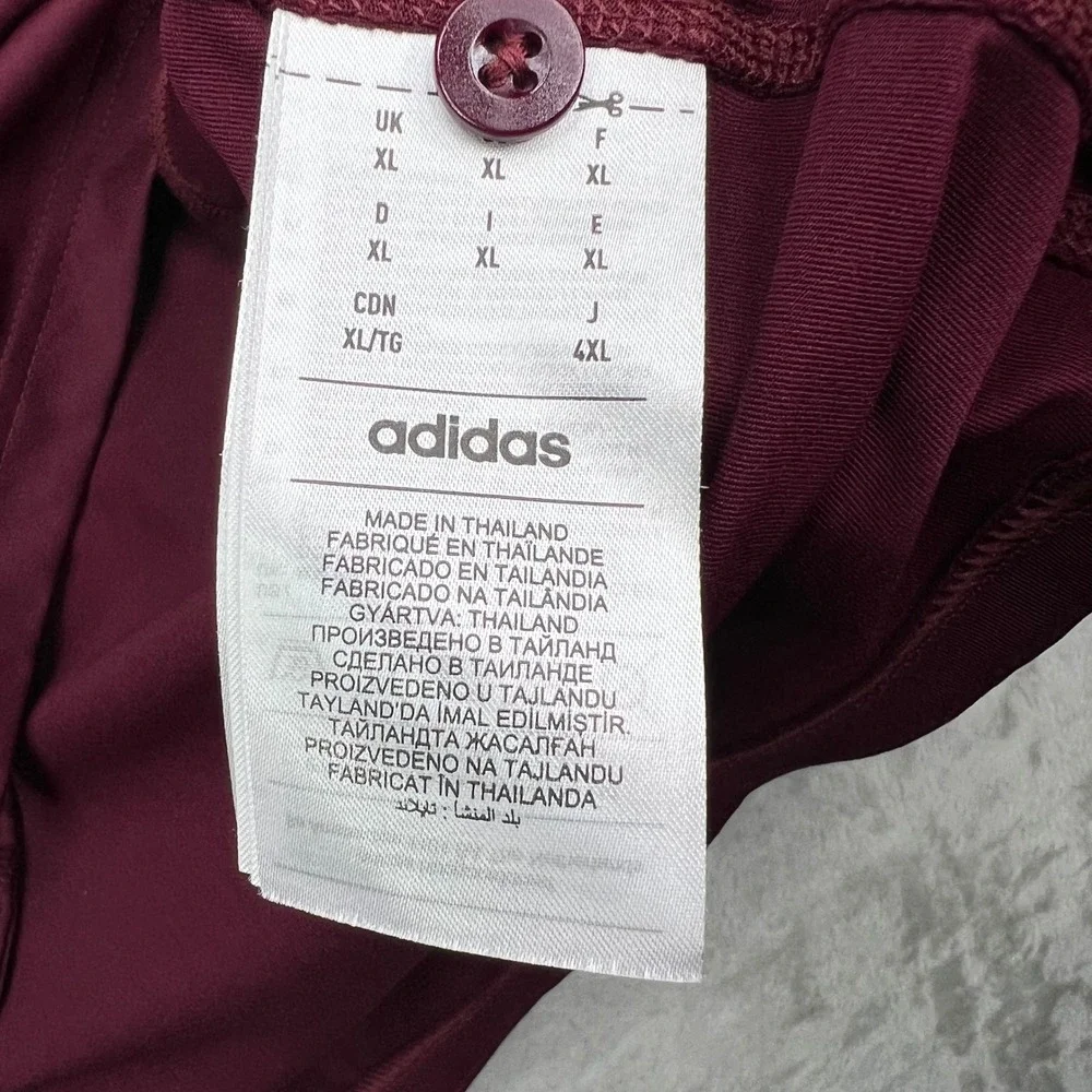 Adidas Missouri State Polo Shirt Mens XL‎ Maroon Aeroready Stretch Performance